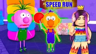 SPEED RUN - SPEED RUN ESCAPE CLYDE'S CANDYSHOP! Roblox