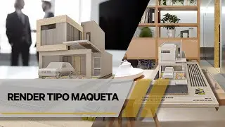 Render tipo maqueta en 30 min - Sketchup + Lumion 10 + Photoshop