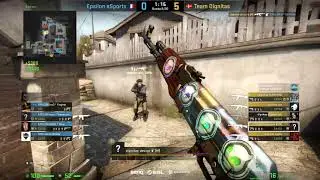 Team Dignitas vs Epsilon eSports - Map 2 - Inferno Quarterfinal (BO3) - ESL One Cologne 2014