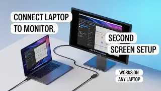 How to Connect a Laptop to a Monitor (HDMI, USB-C, VGA &ndash; Step-by-Step)