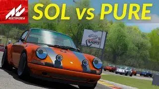 SOL vs PURE - The Battle Of The FPS! Assetto Corsa Rain And Quality Overview