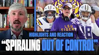 No. 10 LSU loses to No. 17 Vanderbilt for 1st time since 1990, Brian Kelly in trouble? | Game Recap