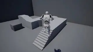 WIP - UE4 Feet IK system