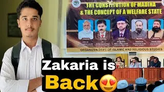 Islamic scholars in uni❤️zakaria is back🥰