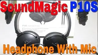 SoundMagic P10S Rs.299/- Headphone With Mic (Black) Unboxing And Review In Hindi By Dekh Review
