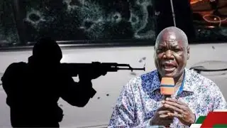 Botched assassination attempt. Homabay DG and former Kasipul MP Magwanga escape death.