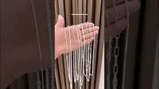 Pure 925 Silver Chains✨Silver Chains Designs #925silver #silverchain #chain #trending