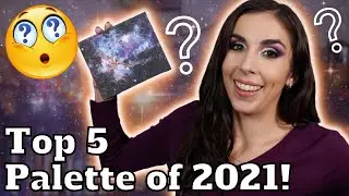 The NUMBER 5 Best Eyeshadow Palette of 2021! Midas Cosmetics Perception Palette | Palette Countdown