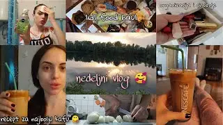 Sredjivanje makeup stola, opet piletina za rucak, food haul, nega koze i kose, malo prirode | Vlog