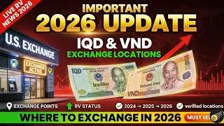 2026 IQD & VND Exchange Update: Official Locations Revealed! 🏦