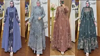 MODEL DRESS LEBARAN 2026 |GAMIS LEBARAN PREMIUM |GAMIS CANTIK MEWAH TERBARU