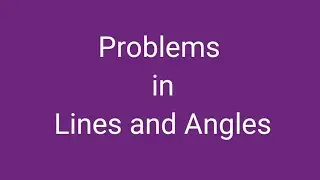 Class 7|Lines and Angles  angles|Problem Solving|Linear Pair|Adjacent|Vertically Opposite angles