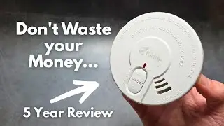 Kidde 10 Year Battery Life Smoke Detector Review - Not Good, AVOID!
