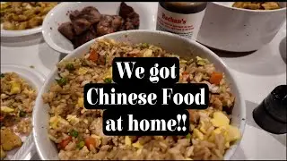 We got Chinese Food At Home!! | Homemade Fried Rice | Clean As You Cook
