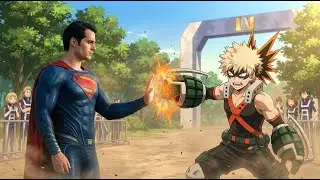 What If Superman Landed In My Hero Academia Universe