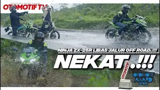 NINJA ZX-25R MENDADAK OFF ROAD, NGIKUTIN KLX150L dan W175TR l TAJA