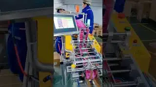 Auto friction feeder & horizontal packing machine #packingmachine #technology #frictionfeeder