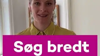 S&oslash;g uddannelse, s&oslash;g bredt