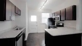 A renovated Wrigleyville 2-bedroom with  hardwood floors, in-unit laundry