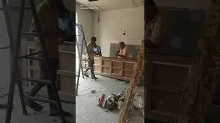 Bespoke Furniture Assembly! (Cabinet Base) | RK CREATION Indore | Professional Interior Work 🔨