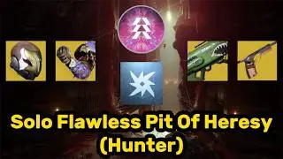 Solo Flawless Pit Of Heresy (Hunter) (Destiny 2)