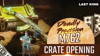 New Lucky Spin BGMI  || Deadly Precision M762 || | Crate opening | LAST KING #deadlyprecision #M762