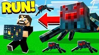 How to build a *HUGE* SPIDER FARM in Minecraft