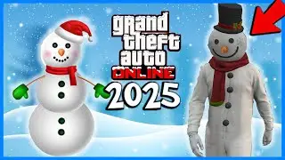 КАК РАЗБЛОКИРОВАТЬ КОСТЮМ СНЕГОВИКА | GTA Online 2025 ☃️❄️
