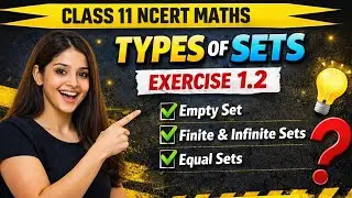 Exercise 1.2 || SETS || CLASS 11 || CHAPTER 1|| NCERT