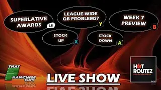 Why Is QB Play Down Around The League? Week 7 Preview, and MORE! | Hot Routez With Matthew Coller