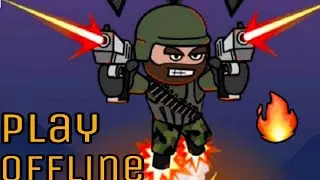 Offline play Mini Militia game Interesting Video. Technical Nikhil