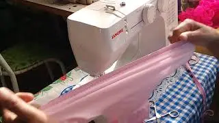 Regulando o ponto máquina doméstica dica sobre costurar elástico primavera
