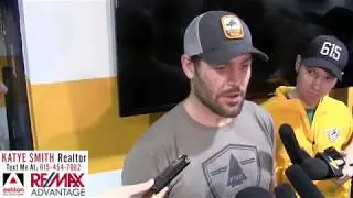 Mike Fisher and Scott Hartnell on end of season