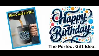 Personalized Magic Mug Reveal! ✨ Best Gift Idea for Birthdays & More!