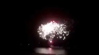 Feu d'artifice Quibron 2eme partie
