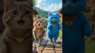 Magical Baby Cat Drinking Milk 🍼 | Dudi Dudi Dam Cute Fantasy Cat 🐱💜 | Ultra Realistic Animation