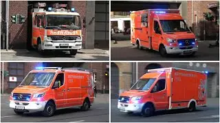 [🚨 FEUERWEHR D&Uuml;SSELDORF] 🚒🚑📟 Alarmfahrten der Wache 1️⃣ | Feuerwehr | Rettungsdienst