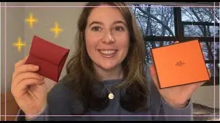 HERMES BASTIA CHANGE PURSE REVIEW!! // BEST HERMES SMALL LEATHER GOOD