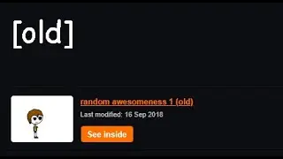 [OLD] Random Awesomness Early Drafts