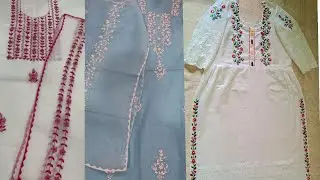 Embroidery Punjabi Suit Ideas/Kadai Wale Suit/Embroidery Design/@crazy collection