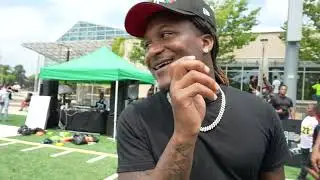 I went to Positive choices football camp DC 2025 !