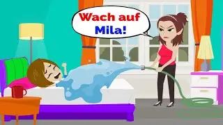 Deutscu lernen | Simple German Speaking Practice with Animation | Learn German Conversation [A2-B1]