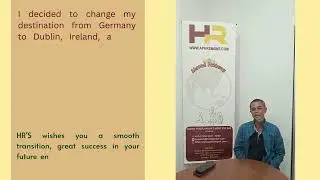 I AM APPLYING TO IRELAND BECAUSE OF THE FLEXIBILITIES AND NOT LIMITED IN AGES, THROUGH HR'S MGMT
