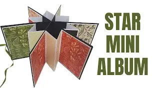 Star Mini Album Tutorial