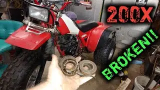 Swingarm bearing replacement - 1984 ATC 200X