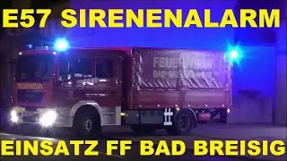 [E57 SIRENENALARM + ANRÜCKENDE FFLER] GASALARM UND VIELES MEHR IN BAD BREISIG #MontisEinsatzfahrten