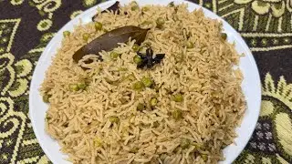 Authentic Matar Pulao Recipe | Green Easy & Flavourful Green Peas Rice | Quick Lunch Idea |Veg Pulao