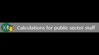 12- Excel net pay calculator for employees in Ireland- Public sector calculations