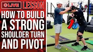 LIVE LESSON: Build a Strong Shoulder Turn and Pivot 🏌️&zwj;♂️