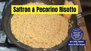 How to Make Saffron & Pecorino Risotto Like They Do in Sicily